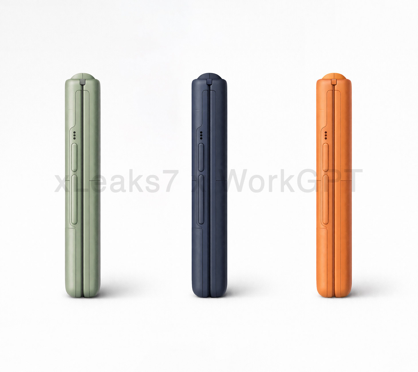 Folded Samsung Galaxy Z Flip with Circular Display